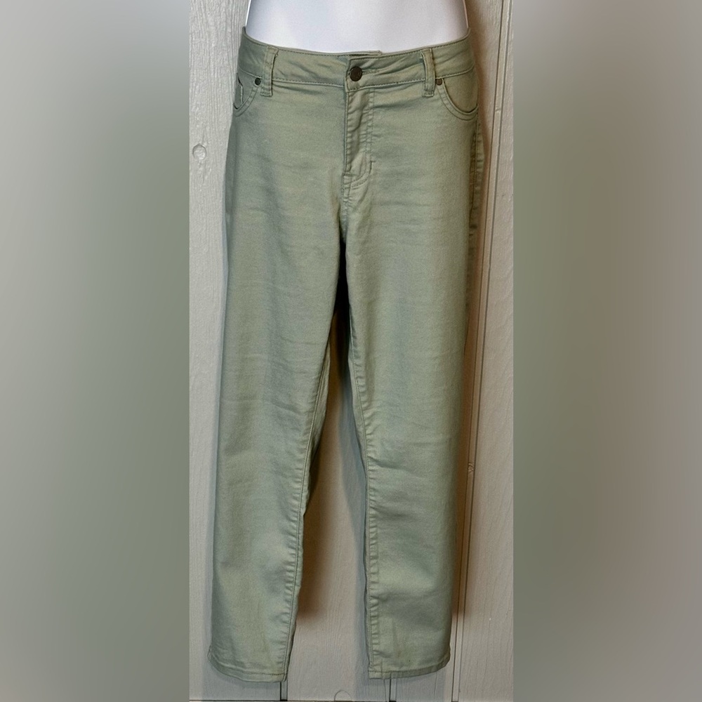 d. jeans Women's Straight Leg Jeans - Light Green